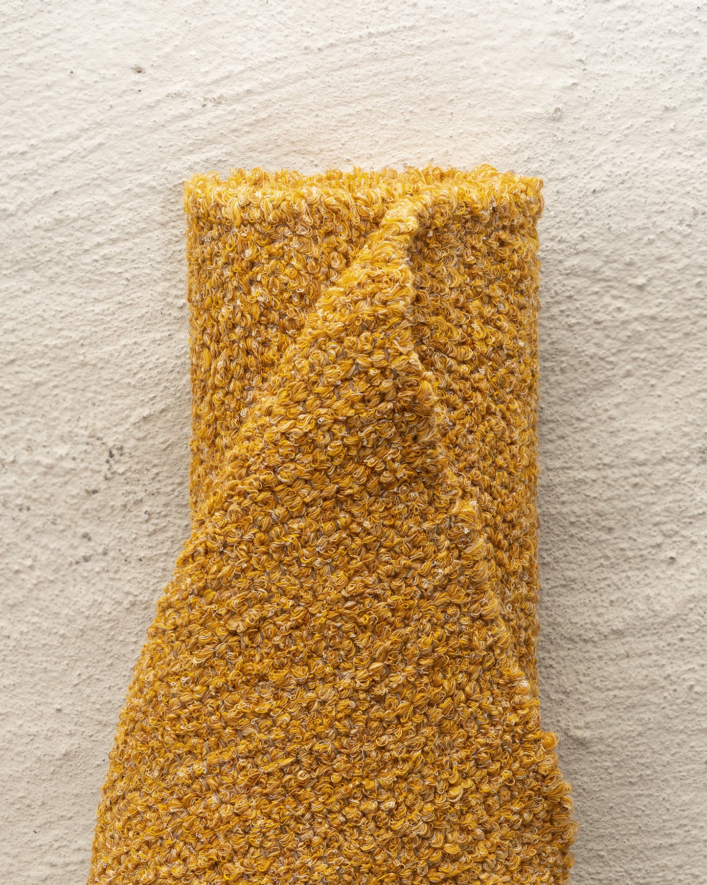 Cotton rug "Vera" corn yellow