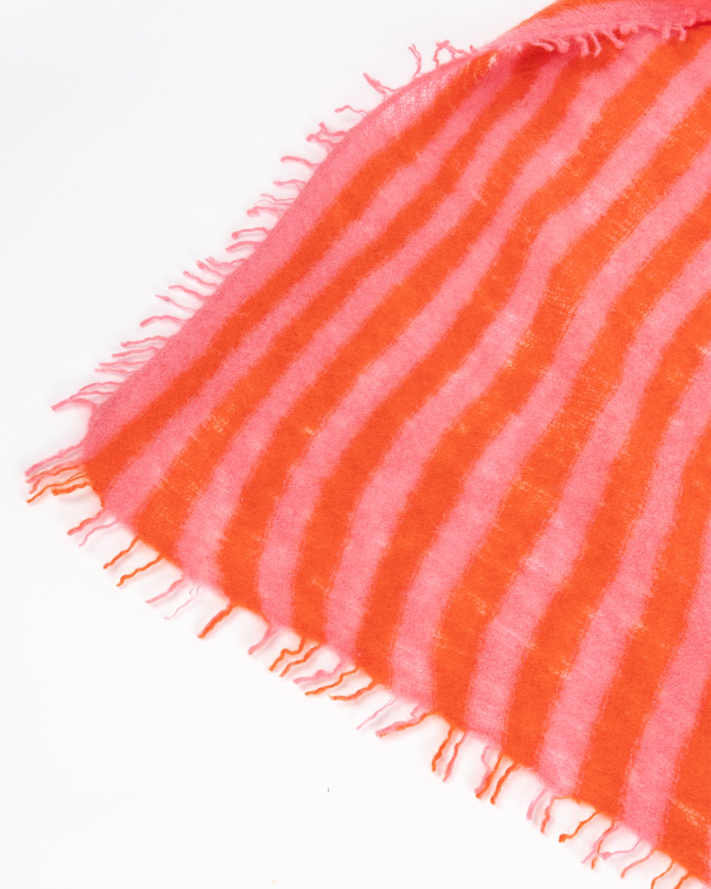 Cashmere stole knit "Maritim Stripes"