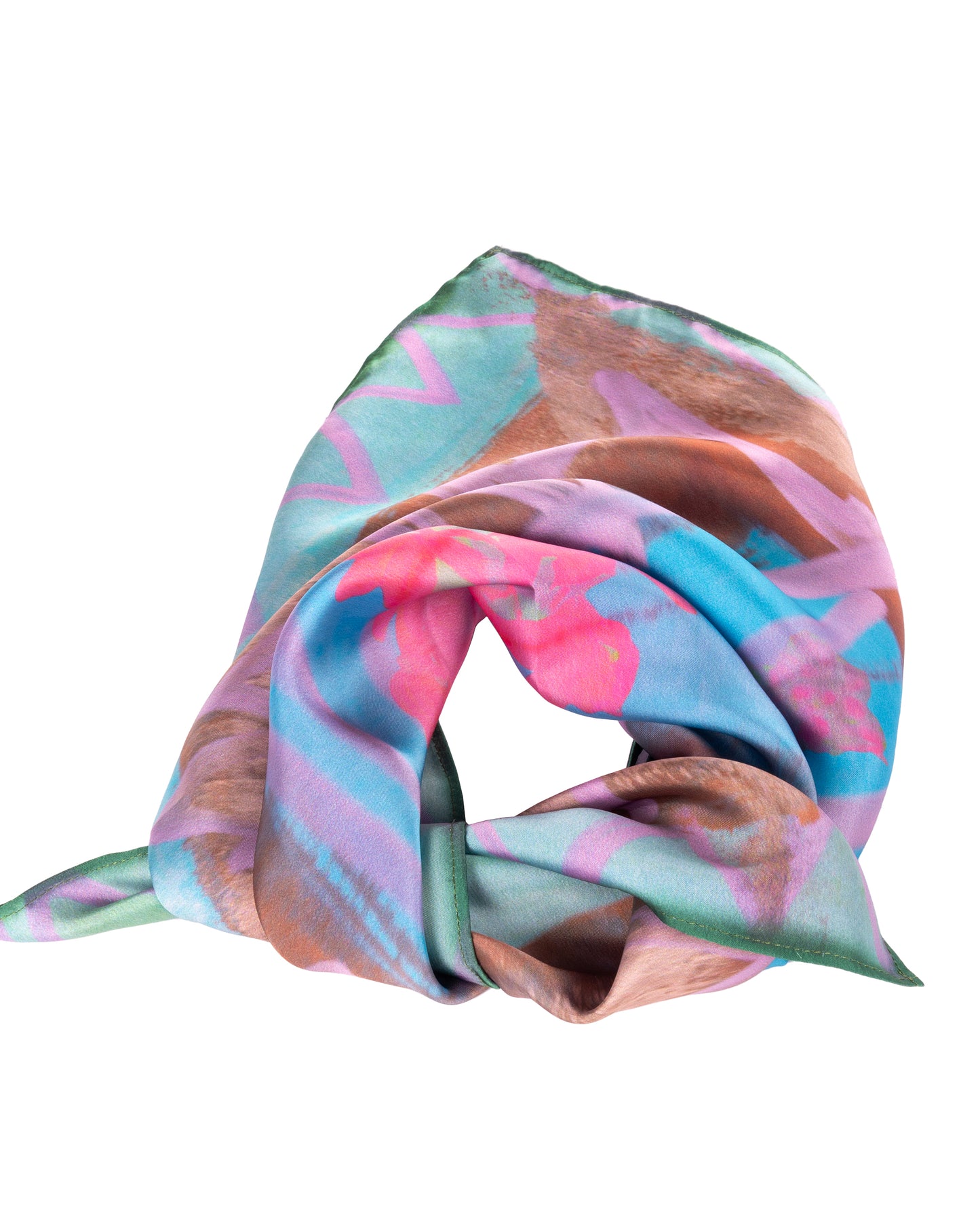 Foulard "Pink Flower"