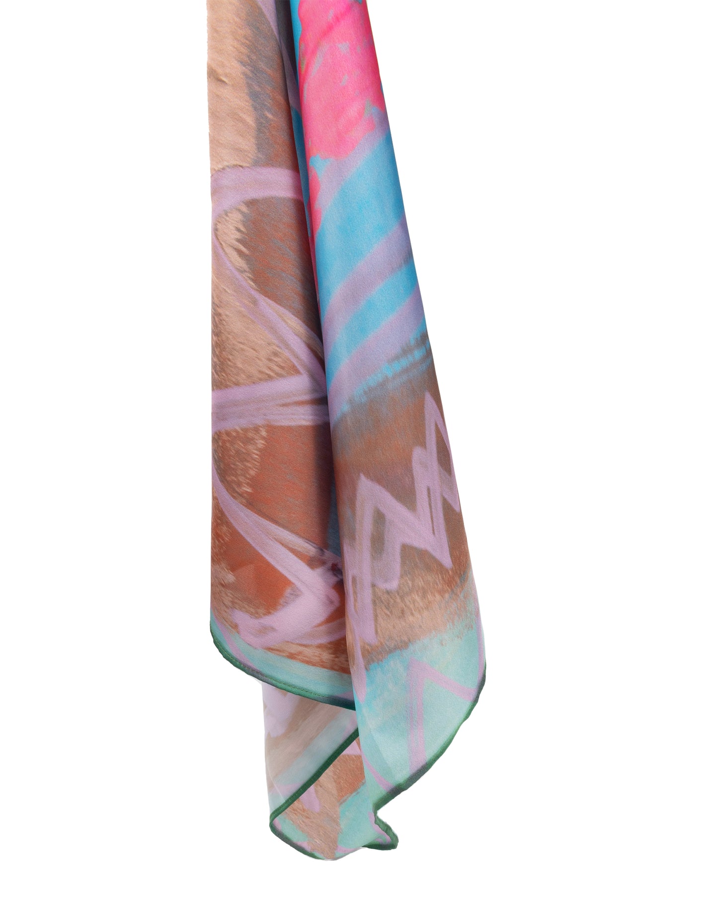 Foulard "Pink Flower"