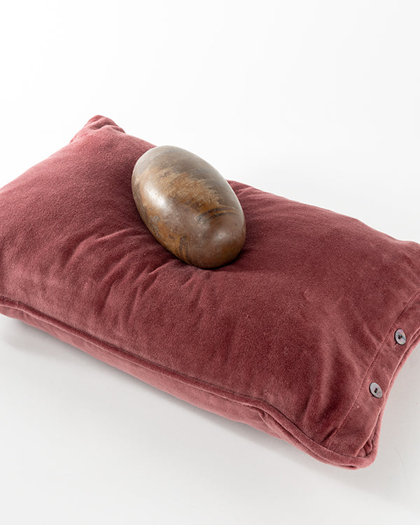 Kissen Samt “Portobello” Altrosé