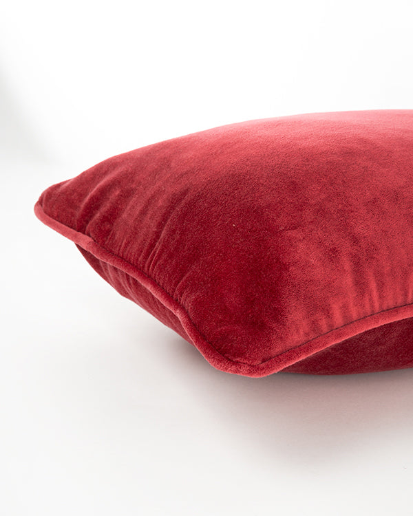 Kissen Samt “Salsa” Rot