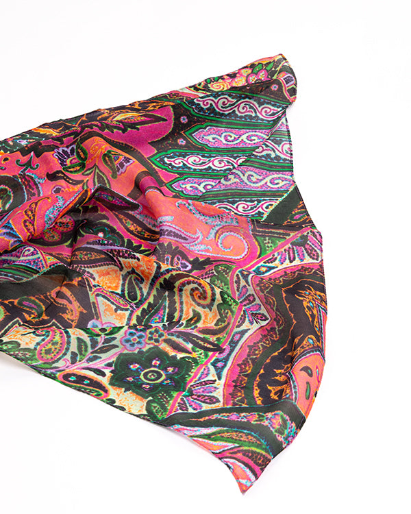 SeidenSchal “Indian pattern”