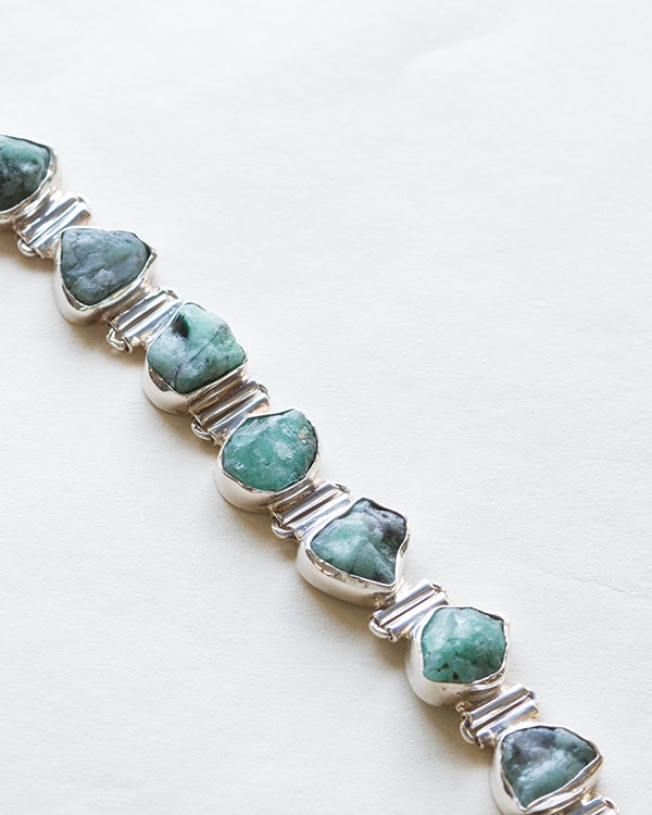 Bracelet “Emerald Rocks”