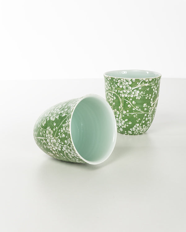 Service “GreenFlowery” cup