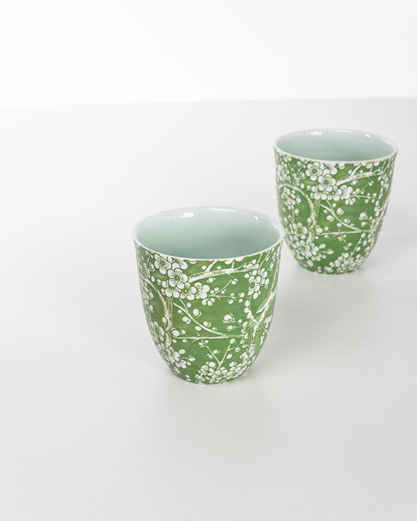 Service “GreenFlowery” cup