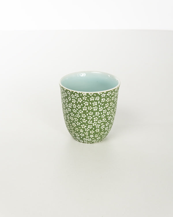 Service “GreenFlowery” cup