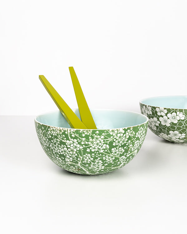 Service “GreenFlowery” bowl