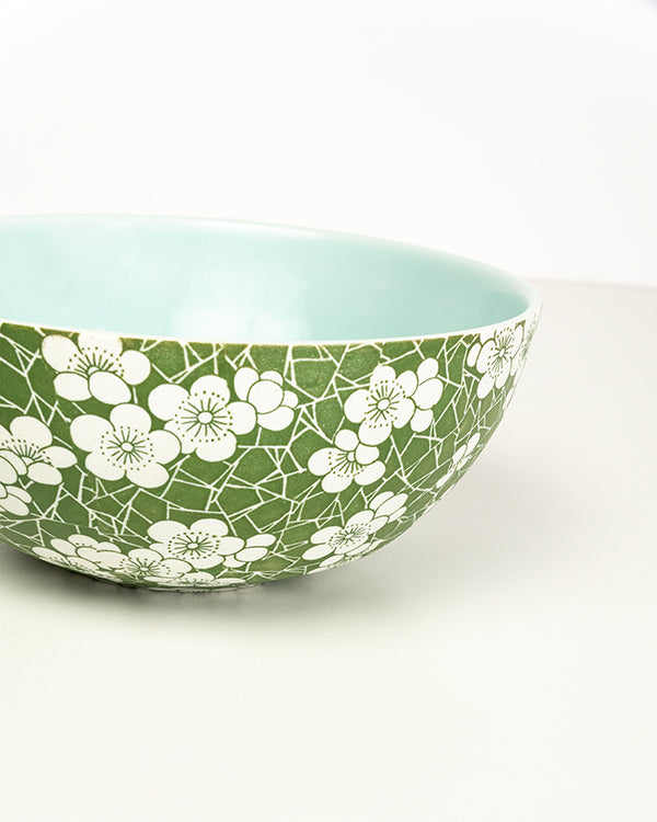 Service “GreenFlowery” bowl