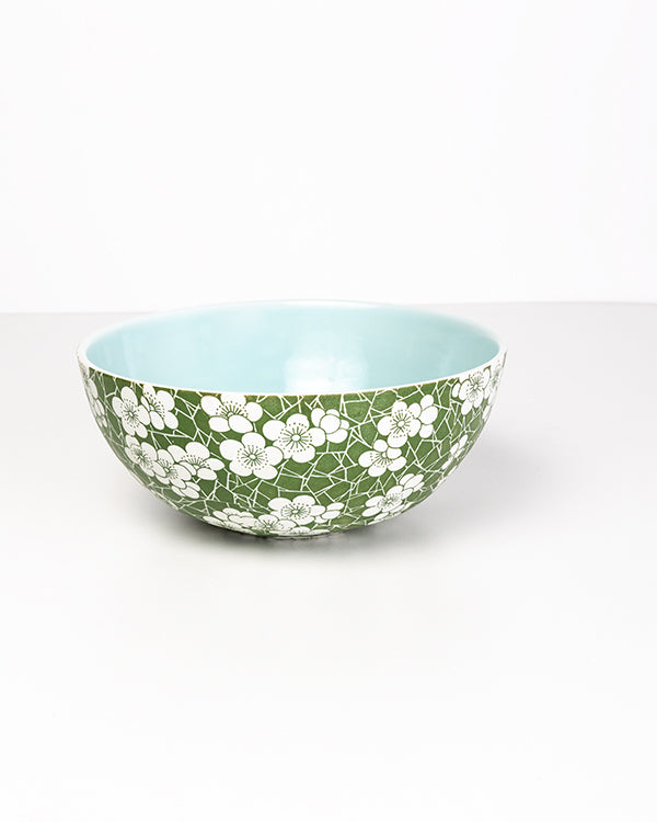 Service “GreenFlowery” bowl