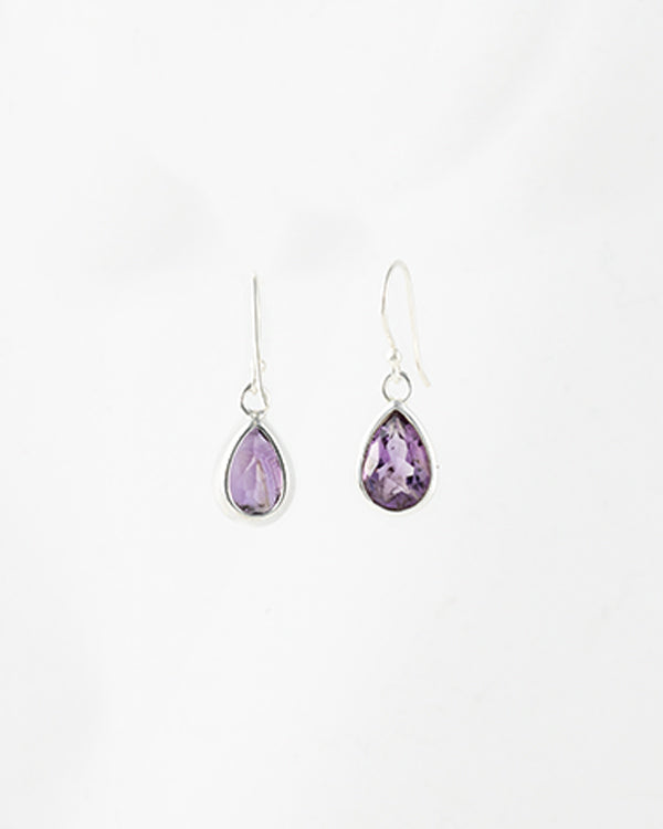 Earrings “Amethyst Violet”