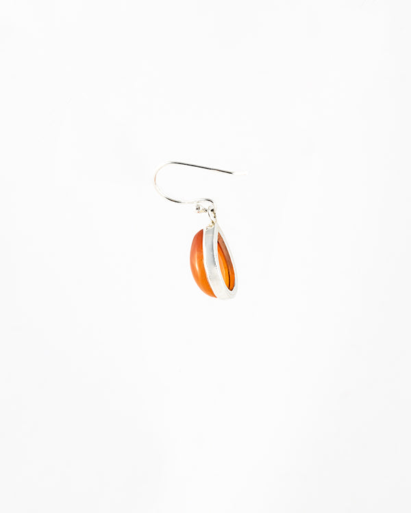 Earrings “Carnelian Orange”