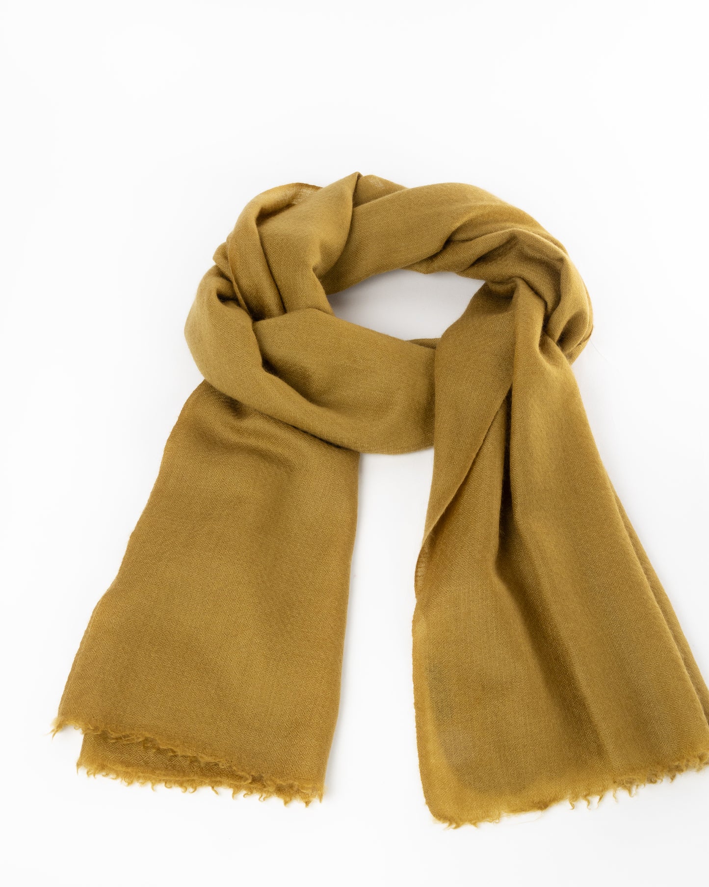 Cashmere stole "OneTone" olive