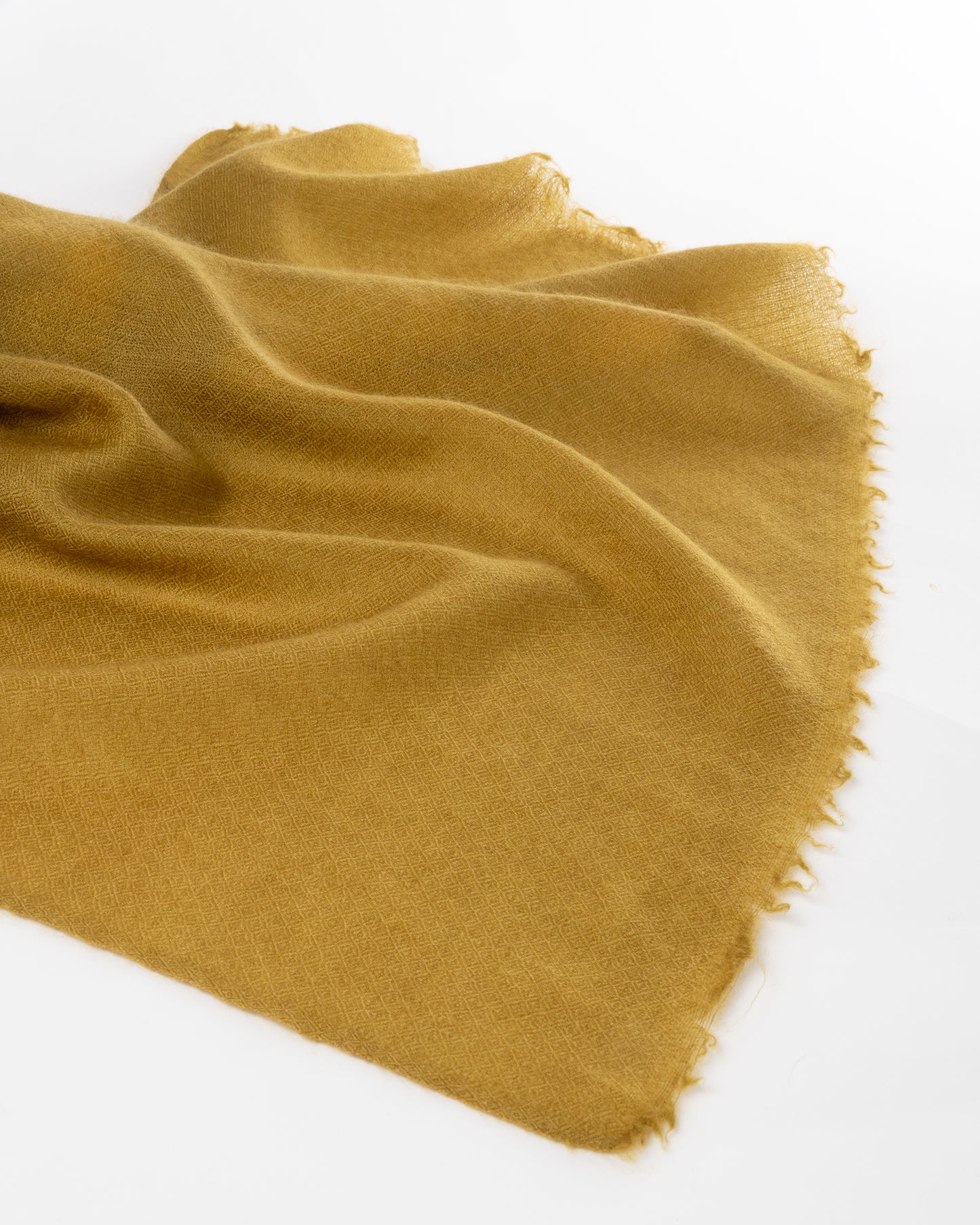 Cashmere stole "OneTone" olive