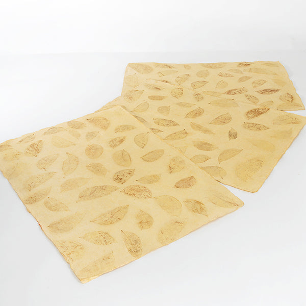 Placemats "Paper" yellow